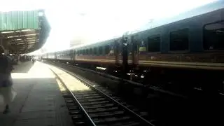 Deccan Odyssey at new Delhi railway station