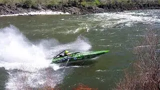 Fx51 Predator II. 2018 Salmon River jet boat race.