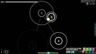 Setting my 2nd top play while live on twitch!! (osu!)