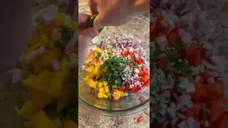 Mango avocado salsa