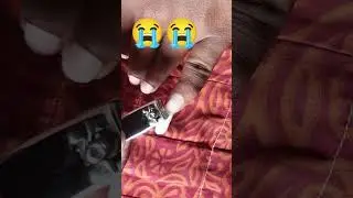 broken 💔 my nail // feel the music #viral #bepractical #nailart #love #brokenheart #youtube
