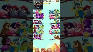 Bird Sort 2: Color Puzzle Level 26 Successful