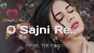 O Sajni Re ❤️ | Slowed & Reverb | Lo-Fi Chill Vibes | Arijit Singh | Midnight Feelings | #love #lofi