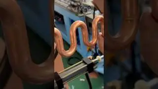 How to Make A Heat Exchanger Return Bend by Copper Pipe Bending Machine