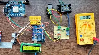 Transformer Health Monitoring System using Arduino UNO | GSM Module SMS Alerts