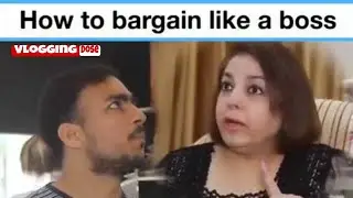 How to Bargain Like a Boss | Funny Video By Vlogging Dose #funny #trending #vloggingdose