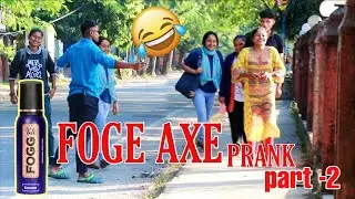 AXE PRANK ON COOCH BEHAR CUTE GIRL'S || PART 2 || FUNKY YASH