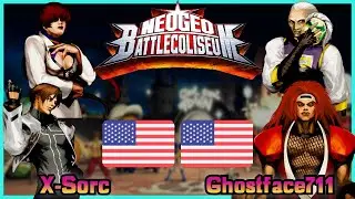 NeoGeo Battle Coliseum || X-Sorc 🇺🇸 VS 🇺🇸 Ghostface711 || FLYCAST FIGHTACDE 2
