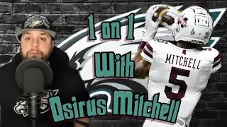 NFL Draft Prospect WR Osirus Mitchell interview. (Philadelphia Eagles)