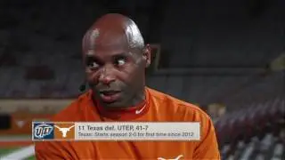 Texas Gameday: Charlie Strong [Sept. 11, 2016]