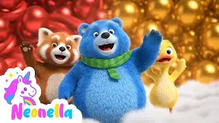 Color Dance Party | Learn Colors & Move for Kids |  @NeonellaKids Nursery Rhymes & Kids Song