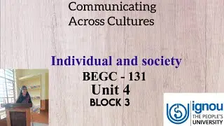 📚 BEGC-131 Unit 4 Block 3 | Communicating Across Cultures | Easy Explanation in Hindi