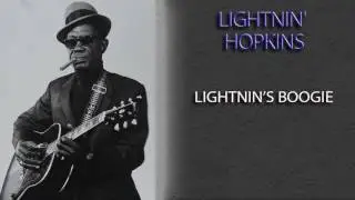 LIGHTNIN' HOPKINS - LIGHTNIN'S BOOGIE