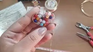 Anillo en forma de corazón con Ágata