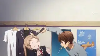 Yuuta Pulls A Gun On Dekomori