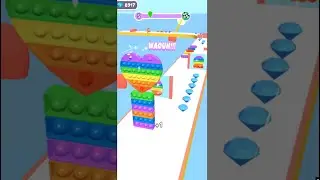 Fidget rush Gameplay | All levels 5 Android,iOS #fidgetrush #shorts #asmr