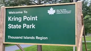 Kring point state park tour. #rvlife #camping #fishing #water #boating
