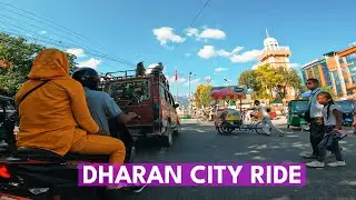 1 Hour Bike Ride around Dharan | Harka Sampang's City | Street Explorer