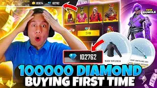 Buying 100000 Diamonds in my Free Fire ID For the First Time 😲 Tonde Gamer - Garena Free Fire