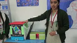 Smart bin for Waste Management solution model 