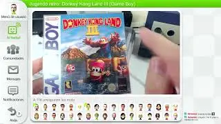 Jugando a Donkey Kong Land III en Game Boy Player (Fases 1-1 a 2-4)