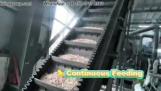 Charcoal making machine-carbonization process