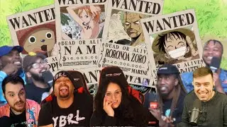BOUNTY REVEALED | One Piece Episode 320 REACTION COMPILATION