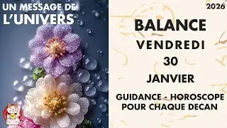 BALANCE VENDREDI 30 JANVIER Un message du cœur lance une évolution durable