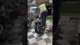 やっぱショベル良い音😆 #choppers #chopperstyle #longforkchopper #chopperlife #bikelife #ショベル