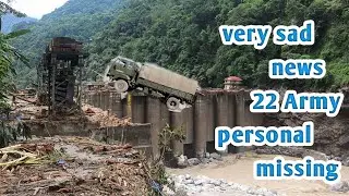 Indian Army Missing in Sikkim !! Yashobanta Bag #sikkimcloudbrust #indianarmy #Yashobanta
