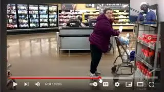 Angry Grandma Destroys WALMART REACTION