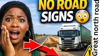 Road Trip in a SLEEPER Scania TRUCK 🚛|Lusaka to Kitwe |Zambia’s Great North Road Update #ISHOWSPEED