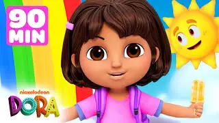 Dora Having Fun in the Sun For 90 Minutes! ☀️ #2 | Dora & Friends