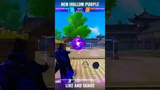 New Hollow Purple vs Kenta ability test || #shorts #ffmax #ff #new #hollow #purple #vs #ob52