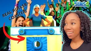 HOW TO: REAL AMUSEMENT PARK SIX FLAGS FOR SIMS 4 !