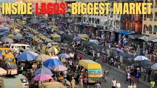 Lagos Biggest Market Walking Tour
