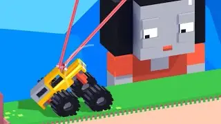 Monsters on wheels Drive Mad difficult level 🛞💥🔥🔥 #DriveMad #Fancade #gaming 