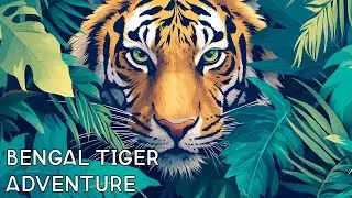 Bengal Tiger Adventure - Story for Kids