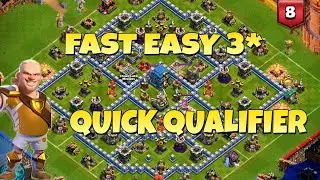 Fast Easy 3* Quick Qualifier Haaland's Challenge (Clash of Clans) #clashofclans #coc #clash