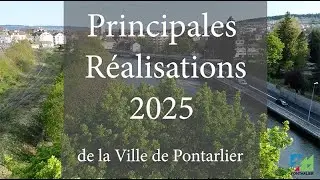 Principales réalisations 2025 de la Ville de Pontarlier et de la CCGP