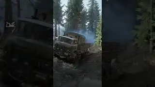 КрАЗ-253Б мод на SnowRunner (геймплей)