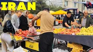 Walking Through Rudsar Street Market | Fresh Fruit, Fish & Local Shops 🇮🇷 | Part 3
