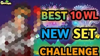 SPECIAL 10 WLS PRO SET CHALLENGE (NEW SET!!) | Growtopia - Set Challenge #147