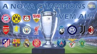 SORTEIO DA CHAMPIONS E NOVO FORMATO
