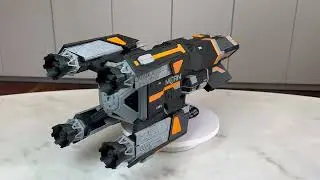 3D Printing the Raptor-Class | The Expanse Spaceship Model Build #theexpanse