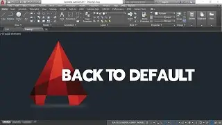 Cara Mengembalikan AutoCAD ke Pengaturan Awal