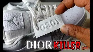 **THE DIOR KILLER** AIR JORDAN 1 LOW PREMIUM BERLIN REVIEW + ON FOOT 4K