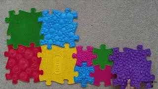 Medium Sensory Playmat set Assembly