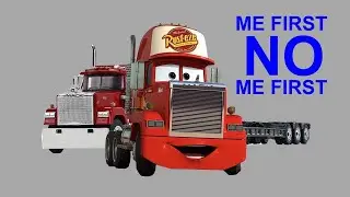 DCP Mack Super Liner против Джады Мак из Disney Pixar Cars