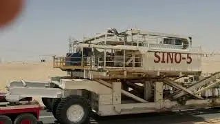 Rig move job in KSA